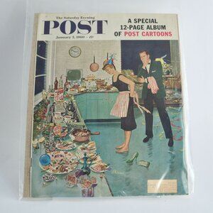 The Saturday Evening Post Magazine COVER January JAN 2 1960